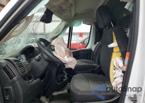 2023 Ram Promaster 2500 2500 High из США, поврежденный, VIN 3C6LRVCG7PE509035